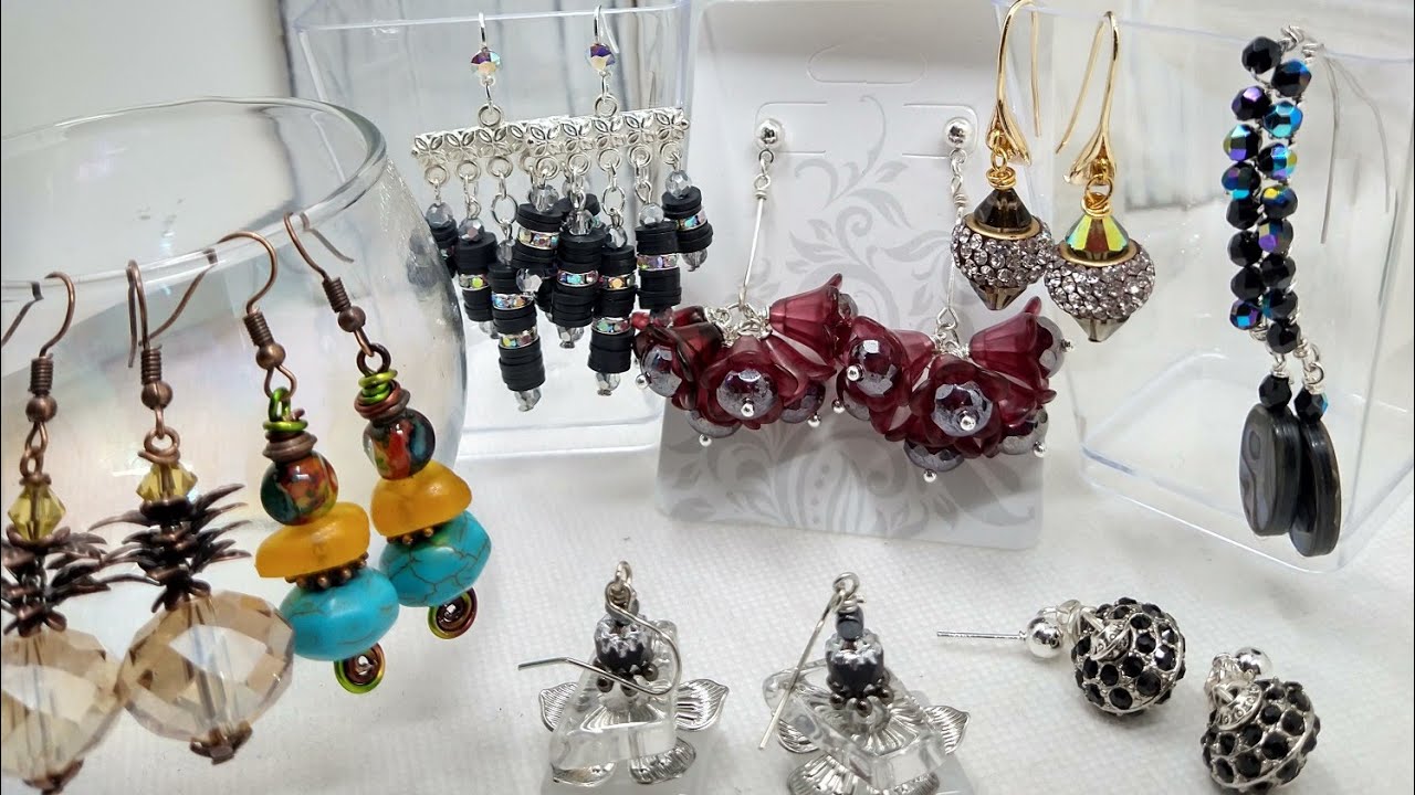 9 Pair of Quick Easy Earrings For Gifts!!