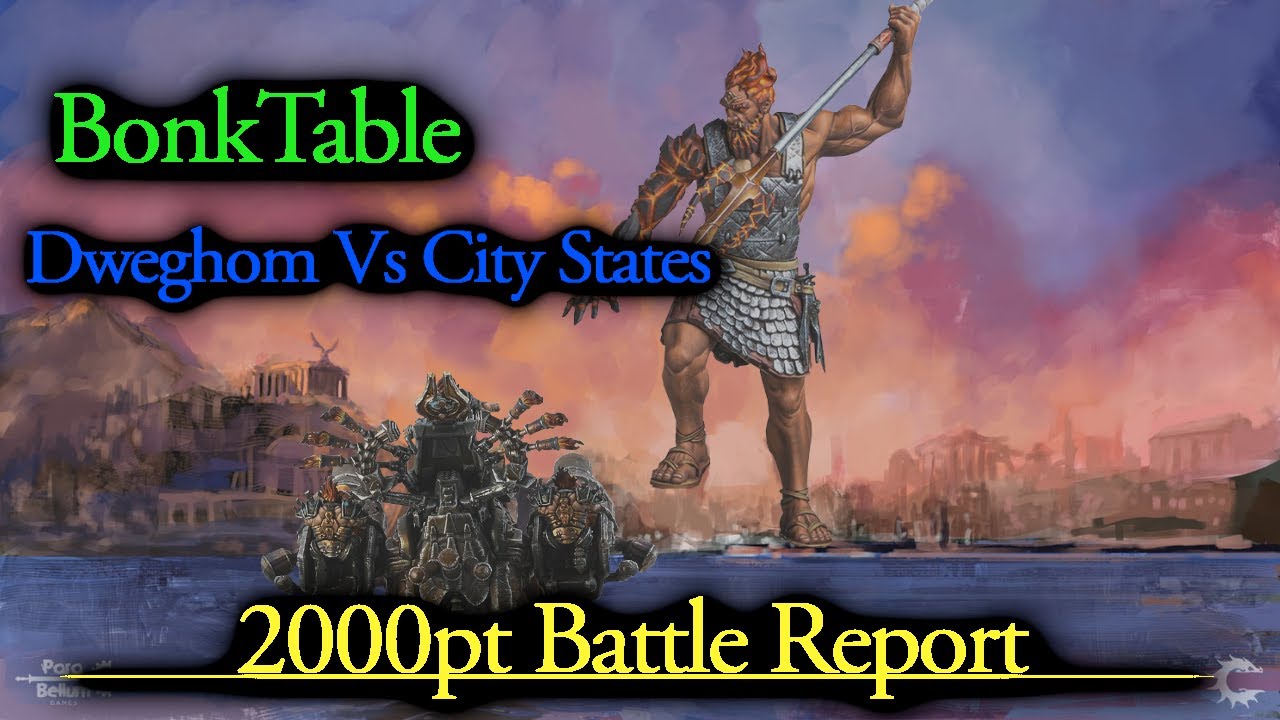 Conquest EP70 Dweghom vs City States 2000pt Battle Report