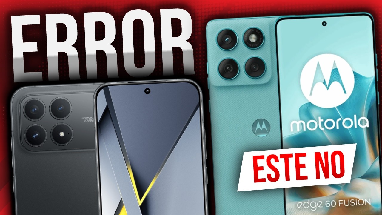 Los &Uacute;NICOS 3 celulares que S&Iacute; valen la pena en 2026 (este NO)