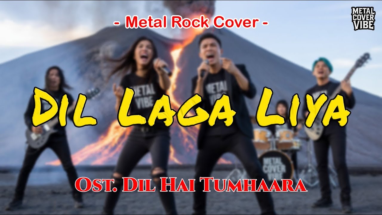 Dil Laga Liya Maine Tumse Pyaar Karke - Ost. Dil Hai Tumhaara (Metal Rock Energi Cover) || Full Bass