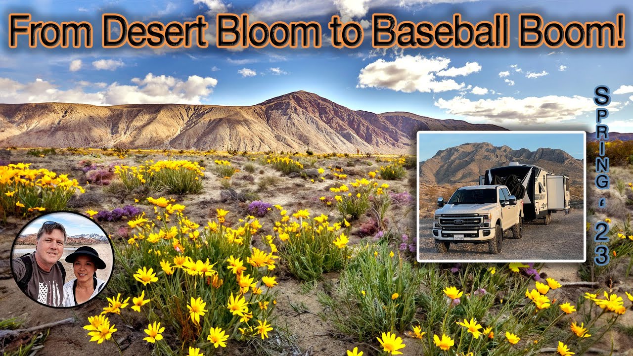 Бундокинг в пустыне Анза-Боррего! Весна 2023 года