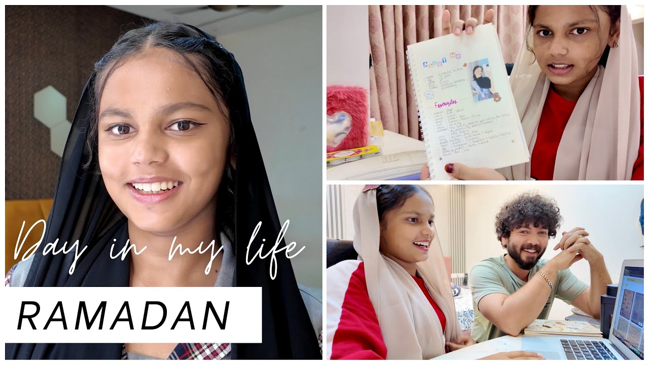 🌙 A Busy Day In My Life During Ramadan 📚😓 | Basheer Bashi | Suhana | Mashura