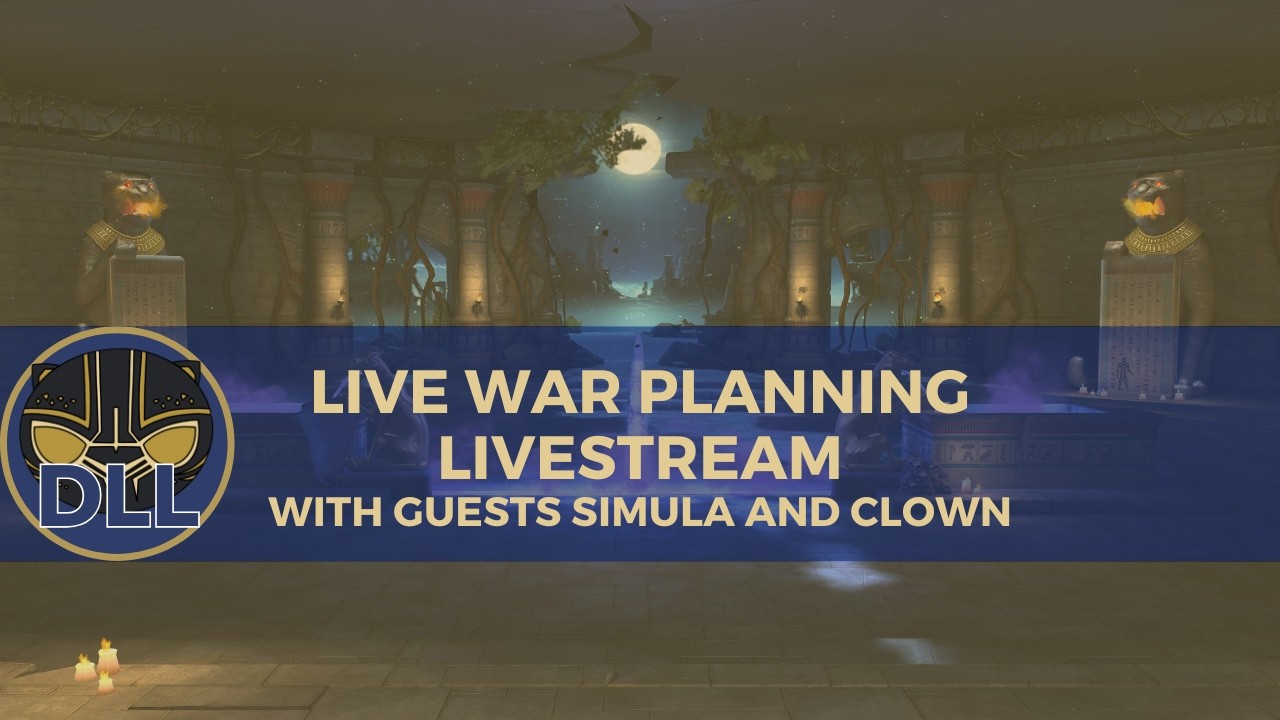 Alliance War Planning Livestream with Guests Simula and Clown