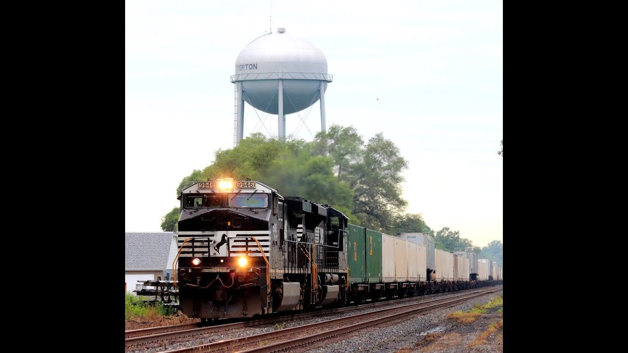 RAILFANNING CHESTERTON, INDIANA! 98 TRAINS!! [Part 2 of 3]