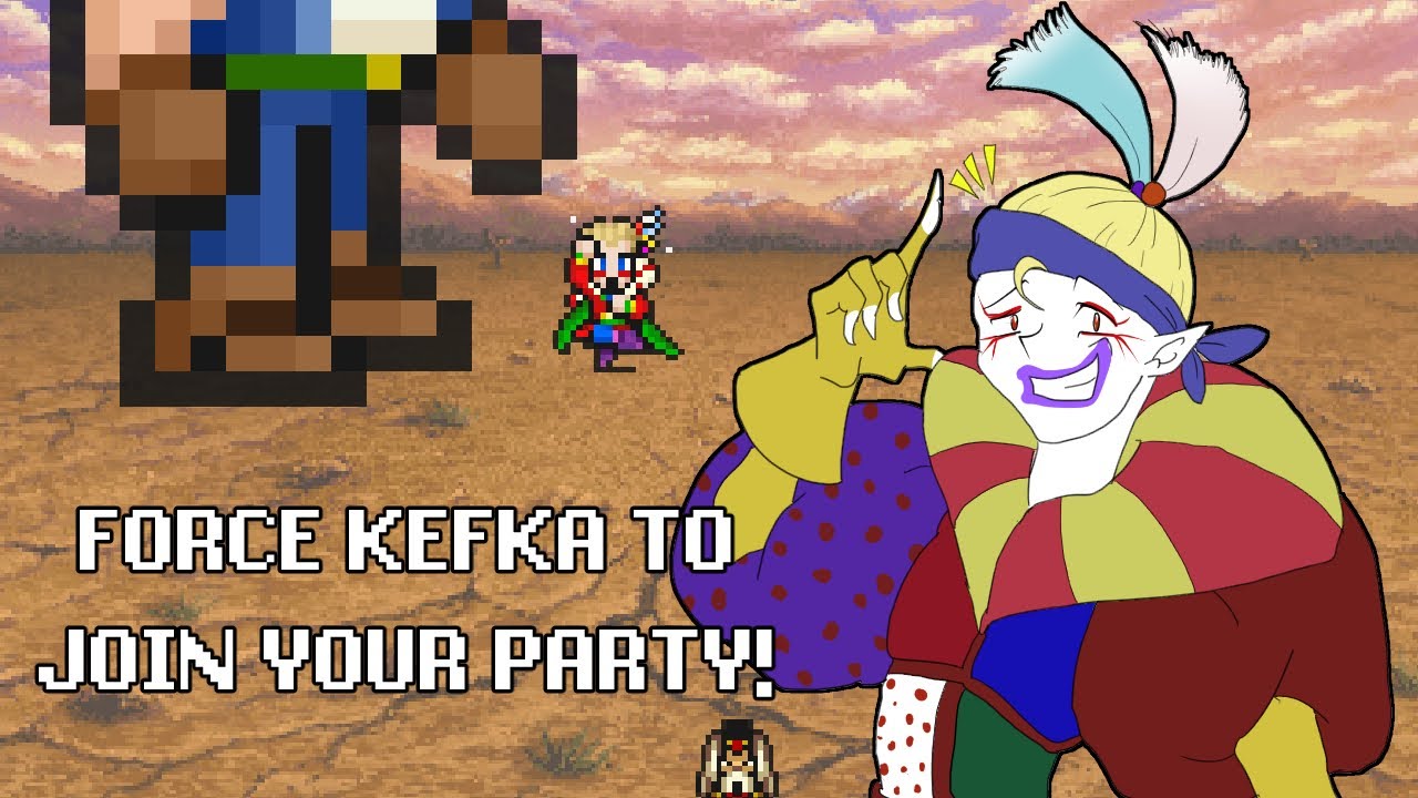 Как получить Кефку в Final Fantasy VI Pixel Remaster