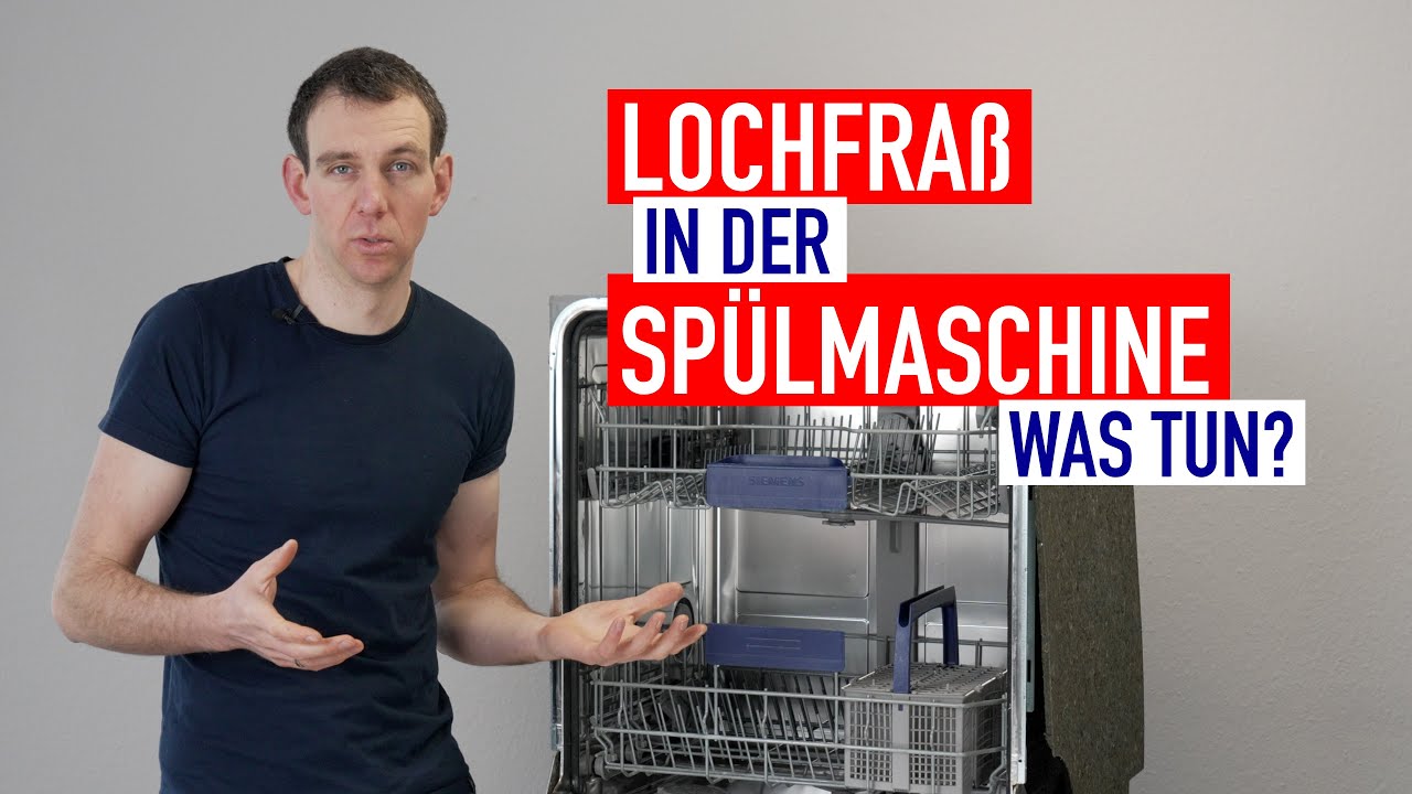SP&Uuml;LMASCHINE UNDICHT | LOCHFRA&szlig; | WAS TUN?