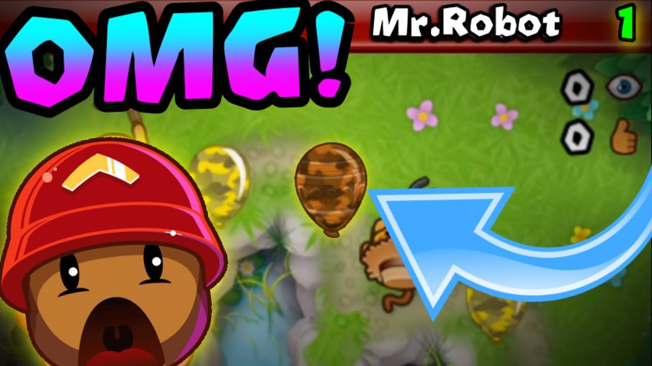 He Leaked Down To 1 Life! Camo Ceramic OP! | Bloons TD Battles