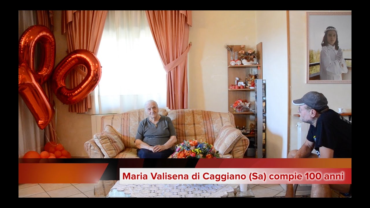 Maria Valisena di Caggiano compie 100 anni