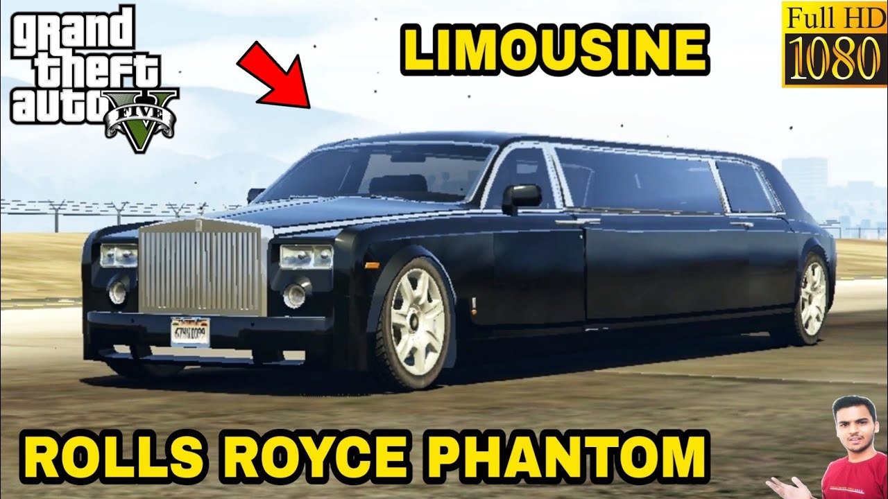 GTA 5 : HOW TO INSTALL ROLLS ROYCE PHANTOM LIMOUSINE MOD🔥🔥🔥