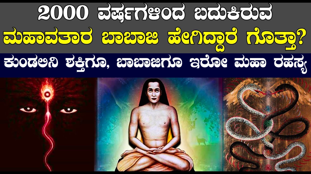 ಮಹಾವತಾರ ಬಾಬಾಜಿ ಹೇಗಿದ್ದಾರೆ ಗೊತ್ತಾ? | ಬಾಬಾಜಿಯನ್ನ ನಿರ್ವಿಕಾಯರು ಅಂಥ ಯಾಕೆ ಕರಿತಾರೆ ? #mahavatarbabaji