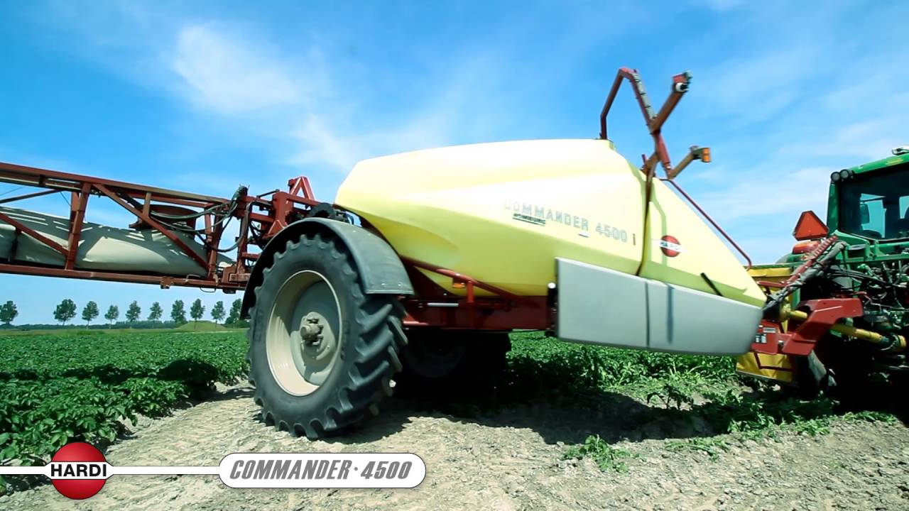 Hardi Commander Twin - in de praktijk met luchtondersteuning