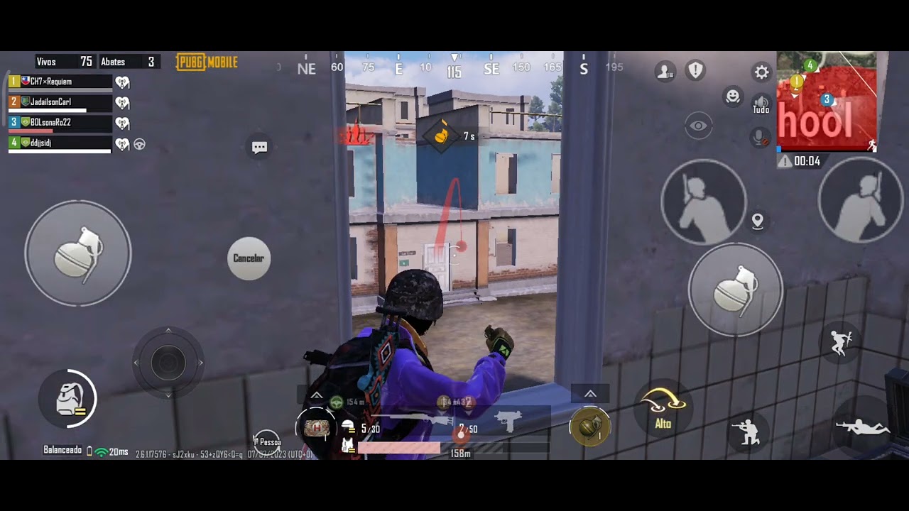 pubg mobile partida insana.