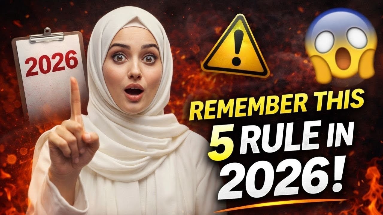 “Remember These 5 Rules in 2026”