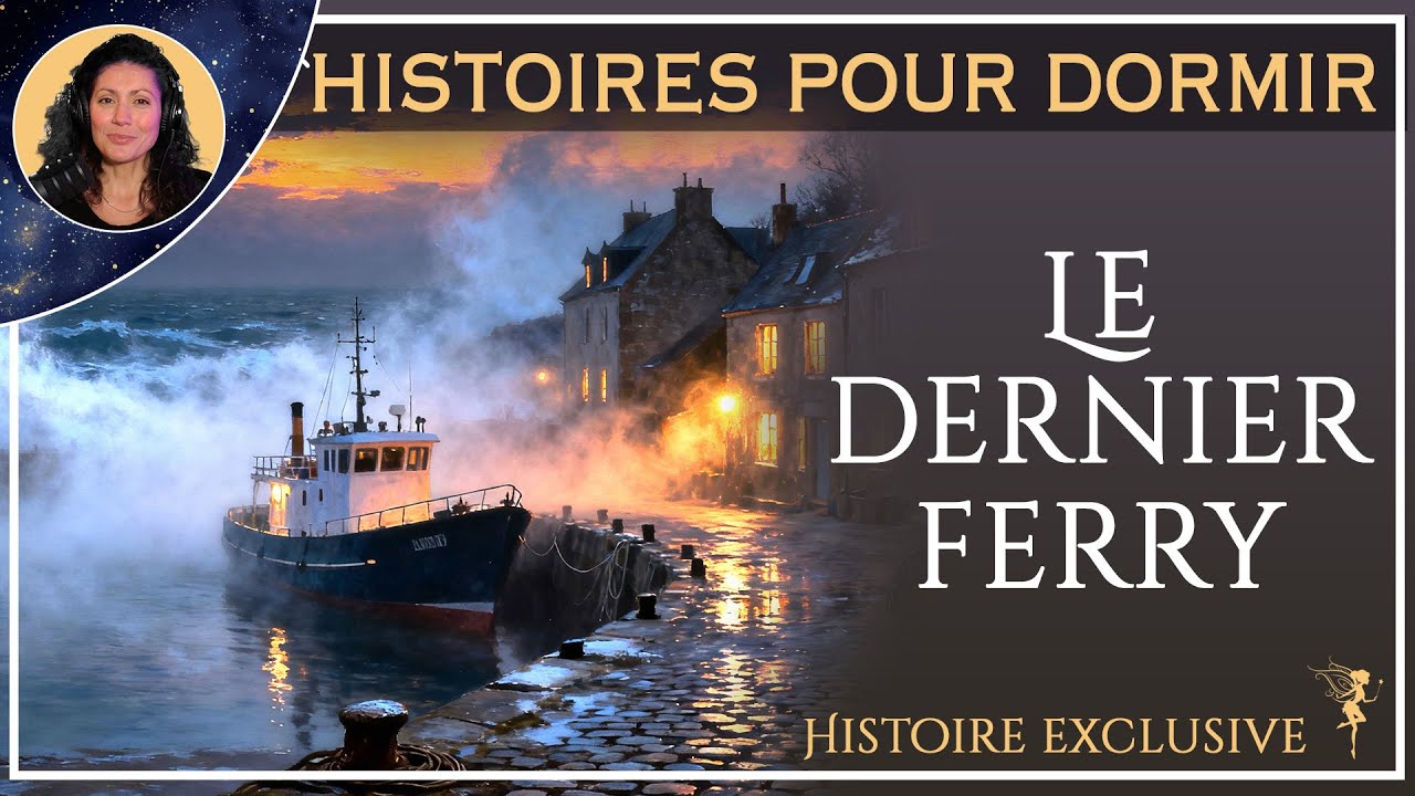 Histoire pour dormir mystérieuse |  Le dernier ferry  | (Collection Fée de Minuit) | VOIX HUMAINE
