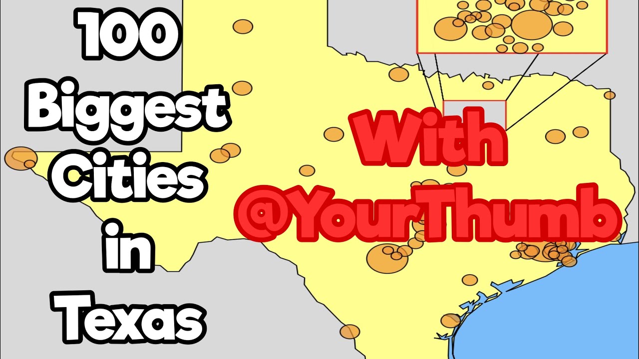 I Named the 100 Biggest Cities in Texas