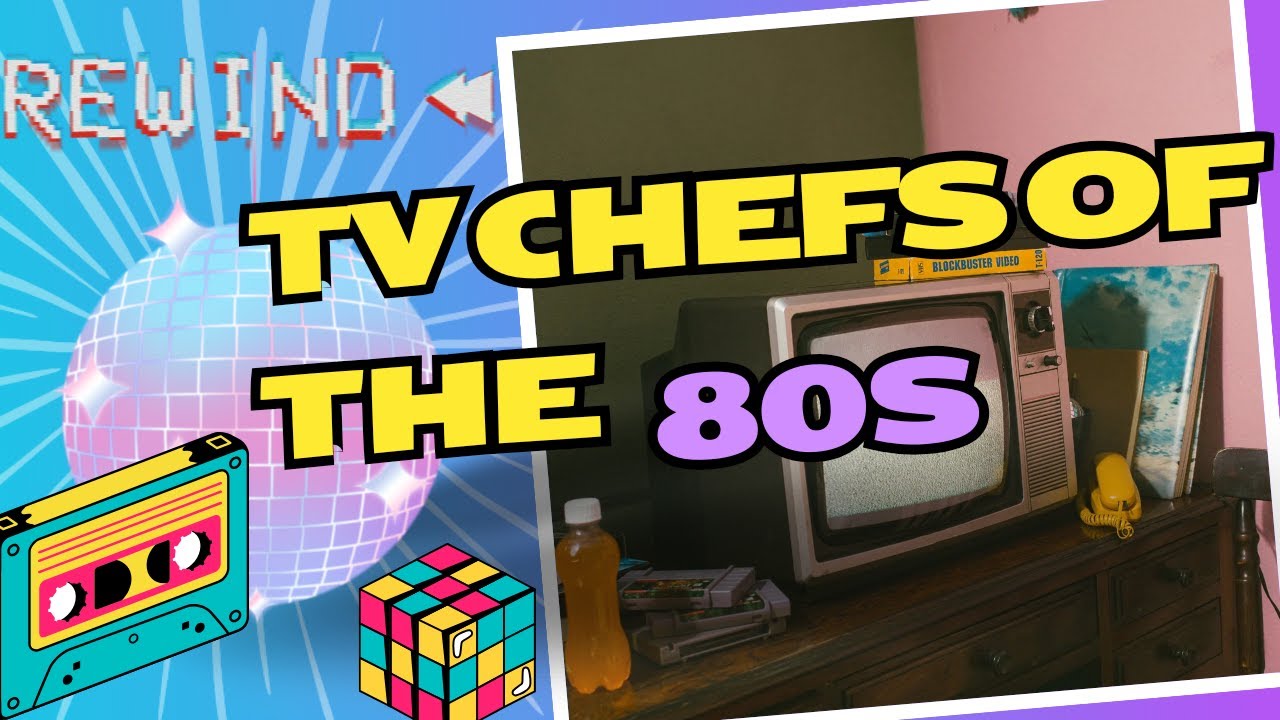 The Flavor of the 80s- UNFORGETTABLE TV Chefs #food #foodie #cooking