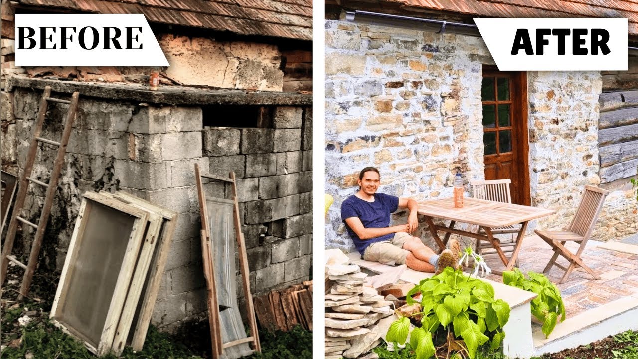 Building our QUAINT Chimney Brick Patio