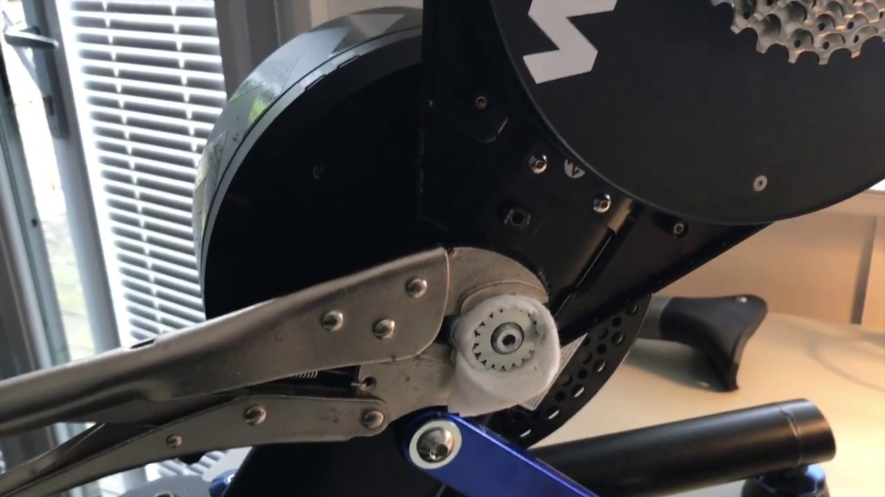 Wahoo Kickr v2 vibration fix flywheel balancing with complete disassembly