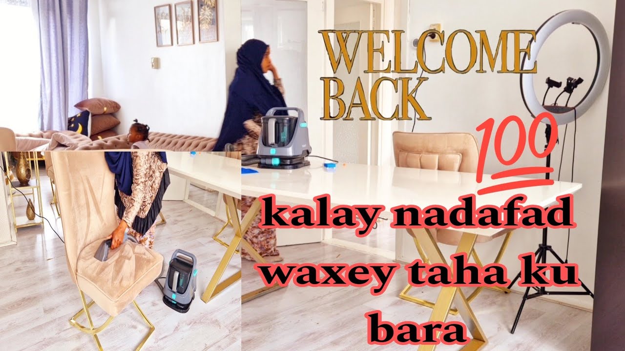 RUUN MANTA HILFAHA U QADAY  MEEL ALE OGYAHAY(تنظيف البيت ) MAXA KU XASUUSTA RUUN