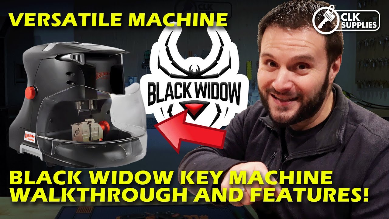 Unlocking the Power of the Black Widow Electronic Key Machine – Full Demo & Key Cutting