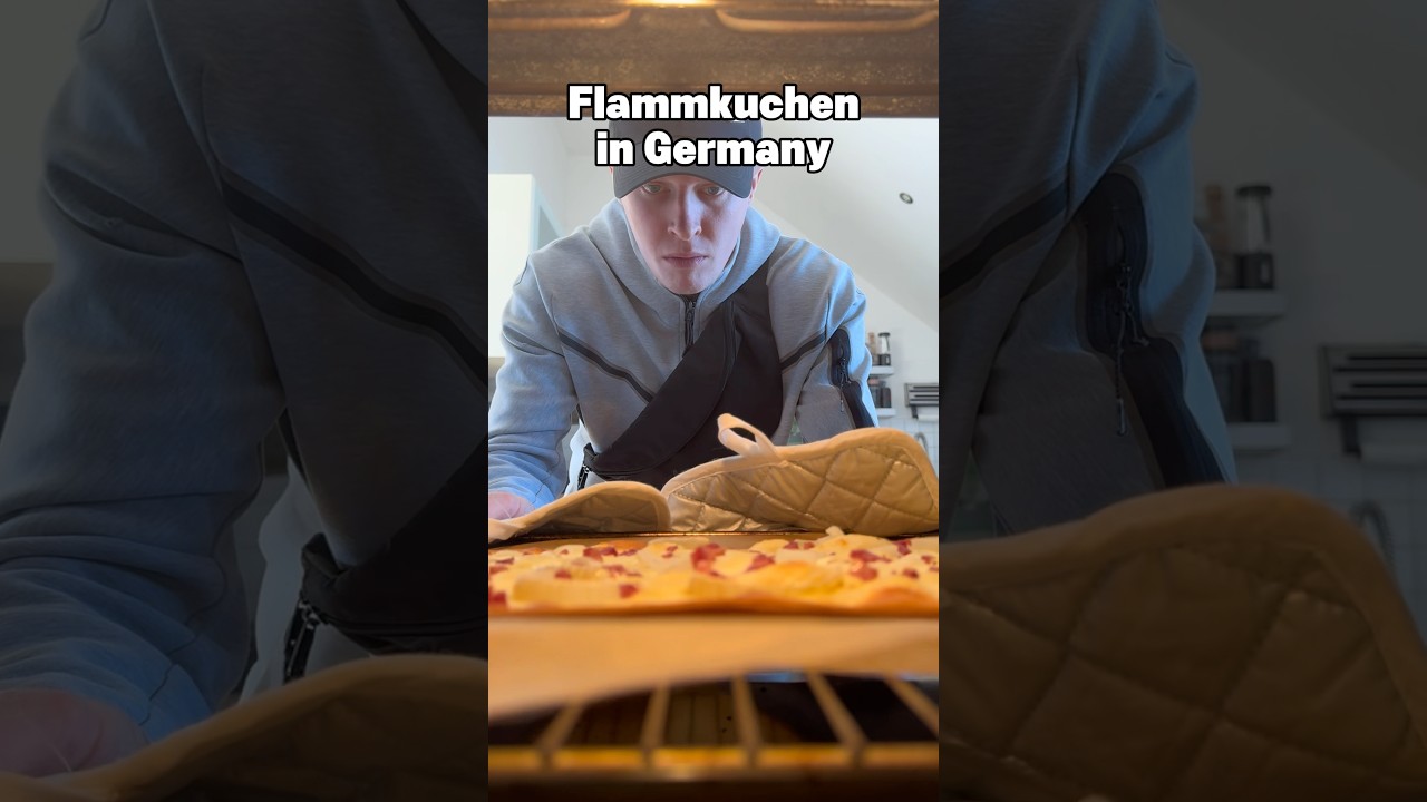 Flammkuchen in Germany 🇩🇪🤔