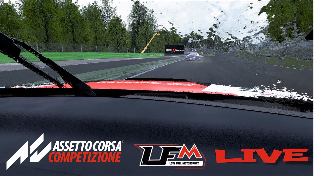 ACC - LFM Syncmesh Monza 3  Esős futam dobogóval | Lexus RC-F GT3 |