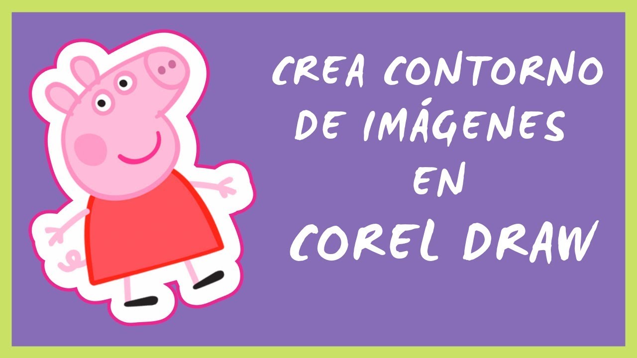 Crea Contorno de Imagenes en Corel Draw - Papeleria Creativa