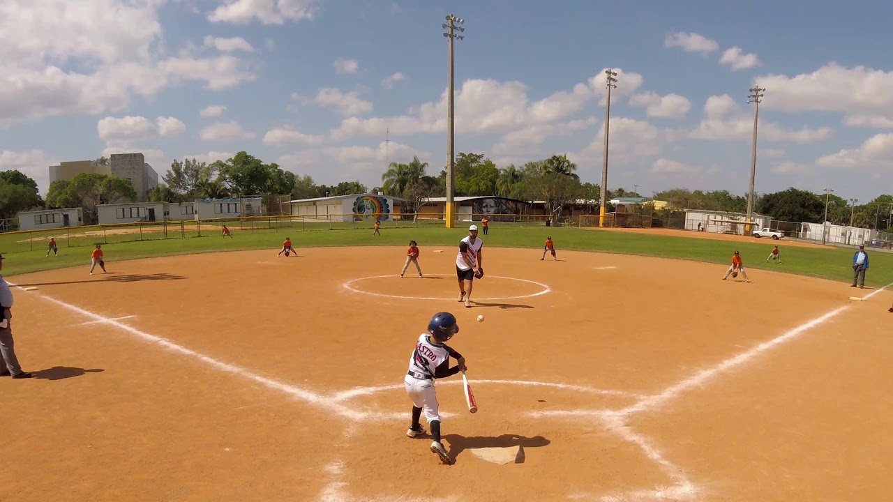 BadBoyz vs Miami Fire 7U coach pitch baseball