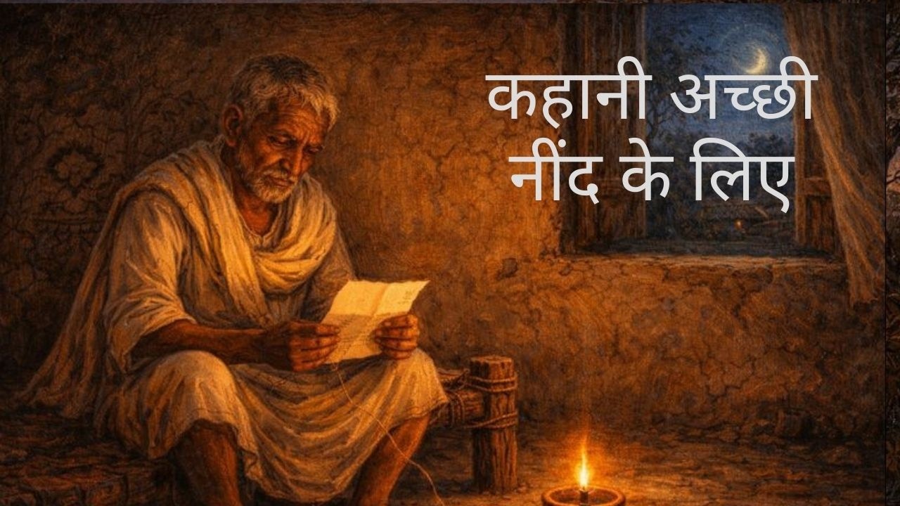 कहानी अच्छी नींद के लिए II काग़ज़ की चिट्ठी || अनकही माफ़ी का बोझ....