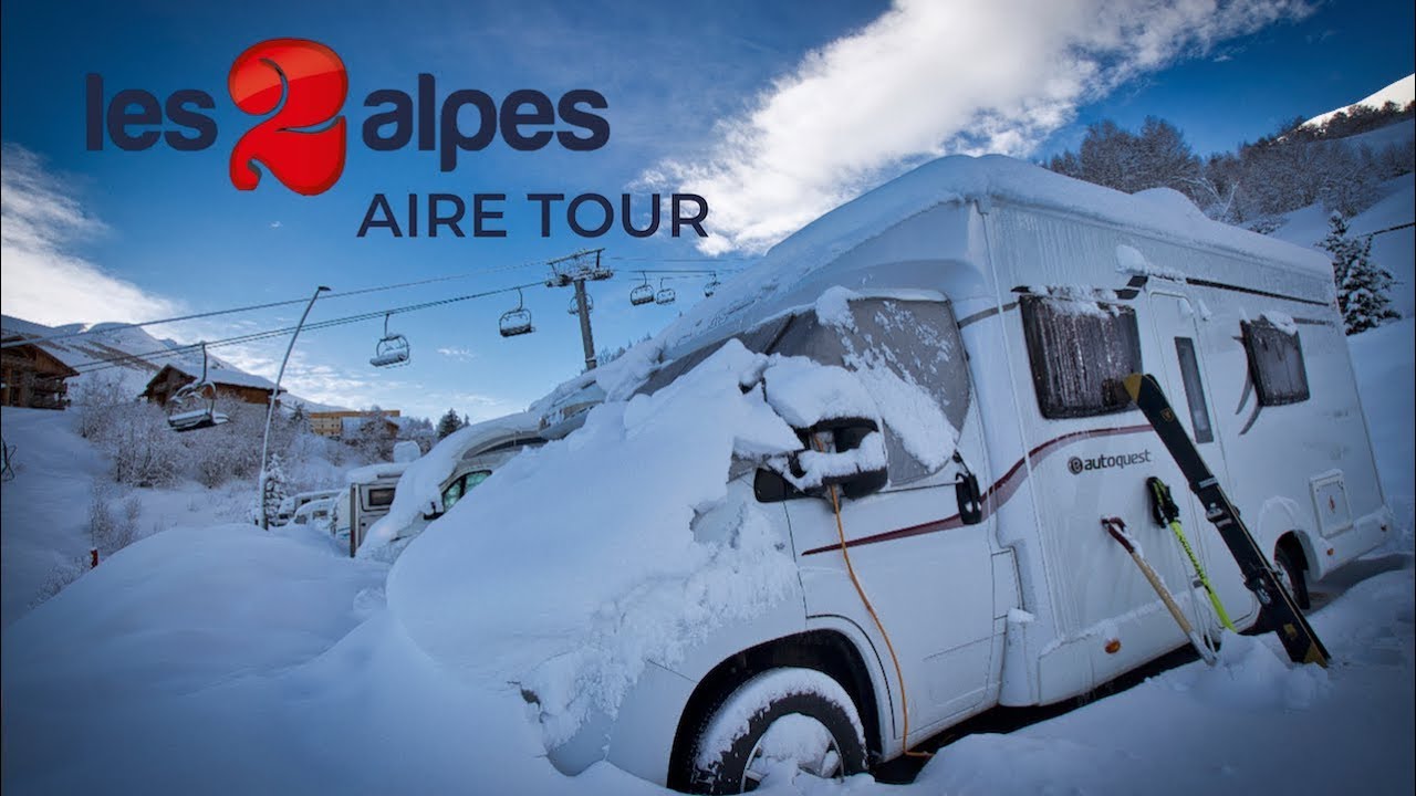 Les 2 Alpes Ski-To-The-Door Motorhome Parking