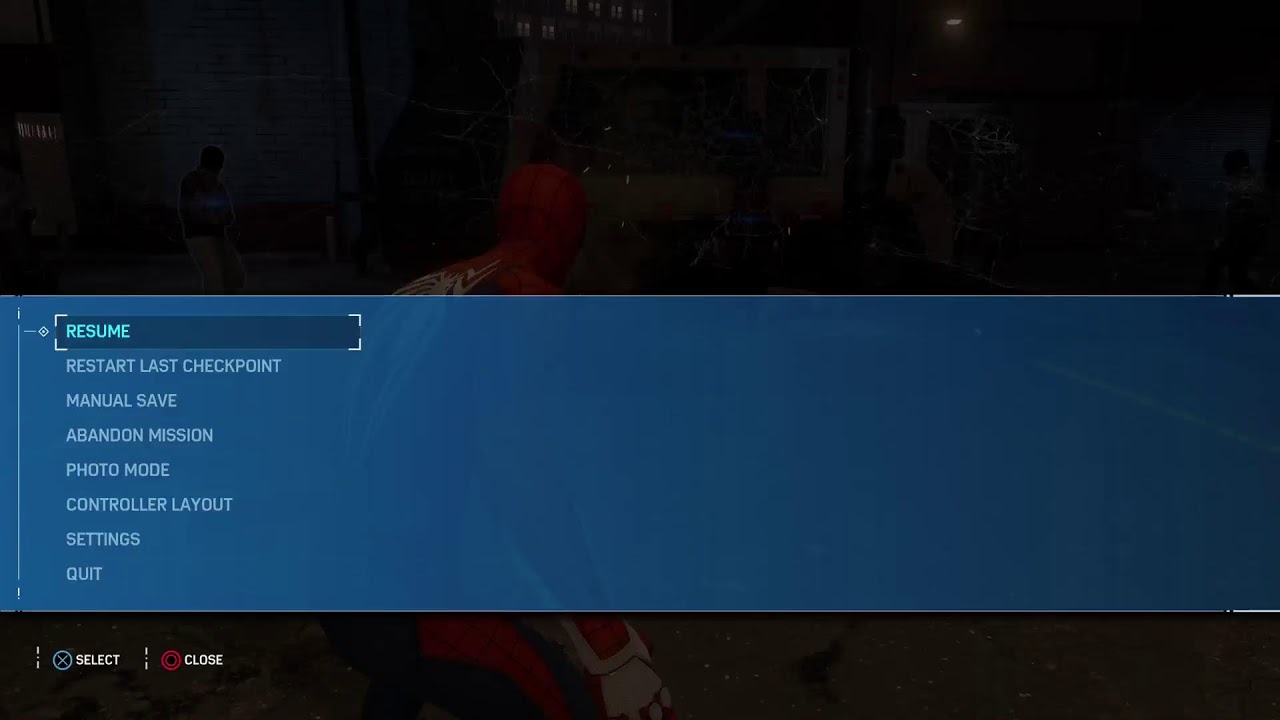 Playing Marvels Spider-Man Remastered_ps5 version
