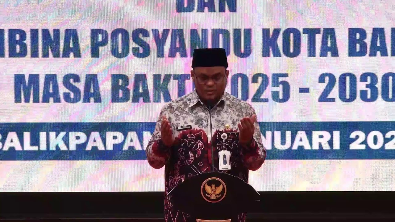 PELANTIKAN PENGURUS TIM PENGGERAK PKK MASA BAKTI 2025-2030