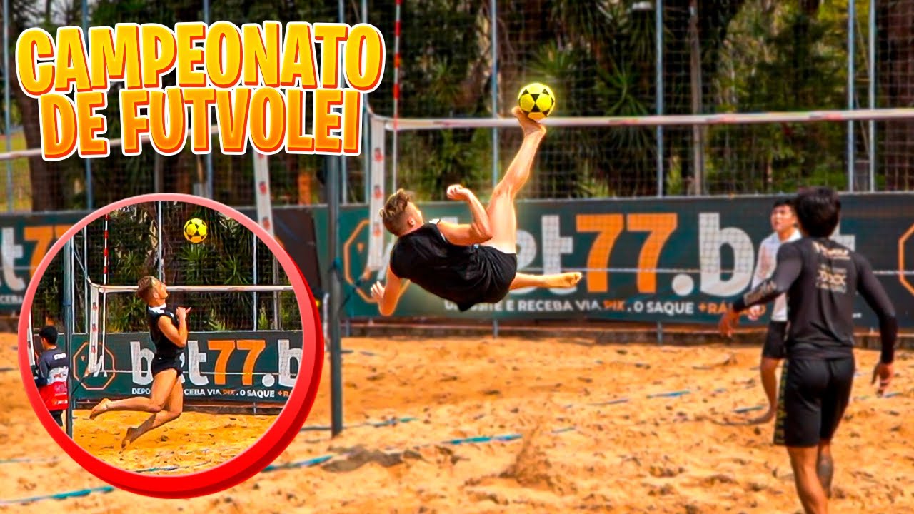 MEU PRIMEIRO COMPEONATO DE FUTVOLEI!!