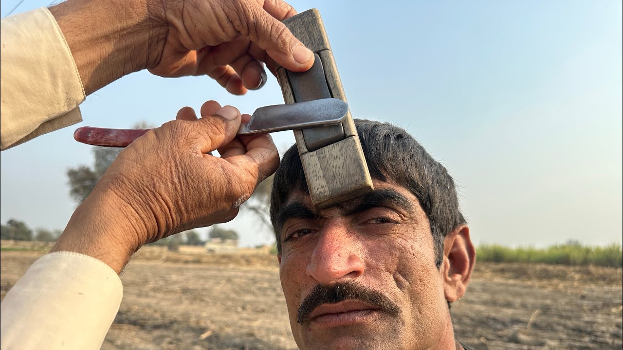 ASMR Fast Shaving With Barber Old Man 👨‍🦳 [ASMR SHAMS]