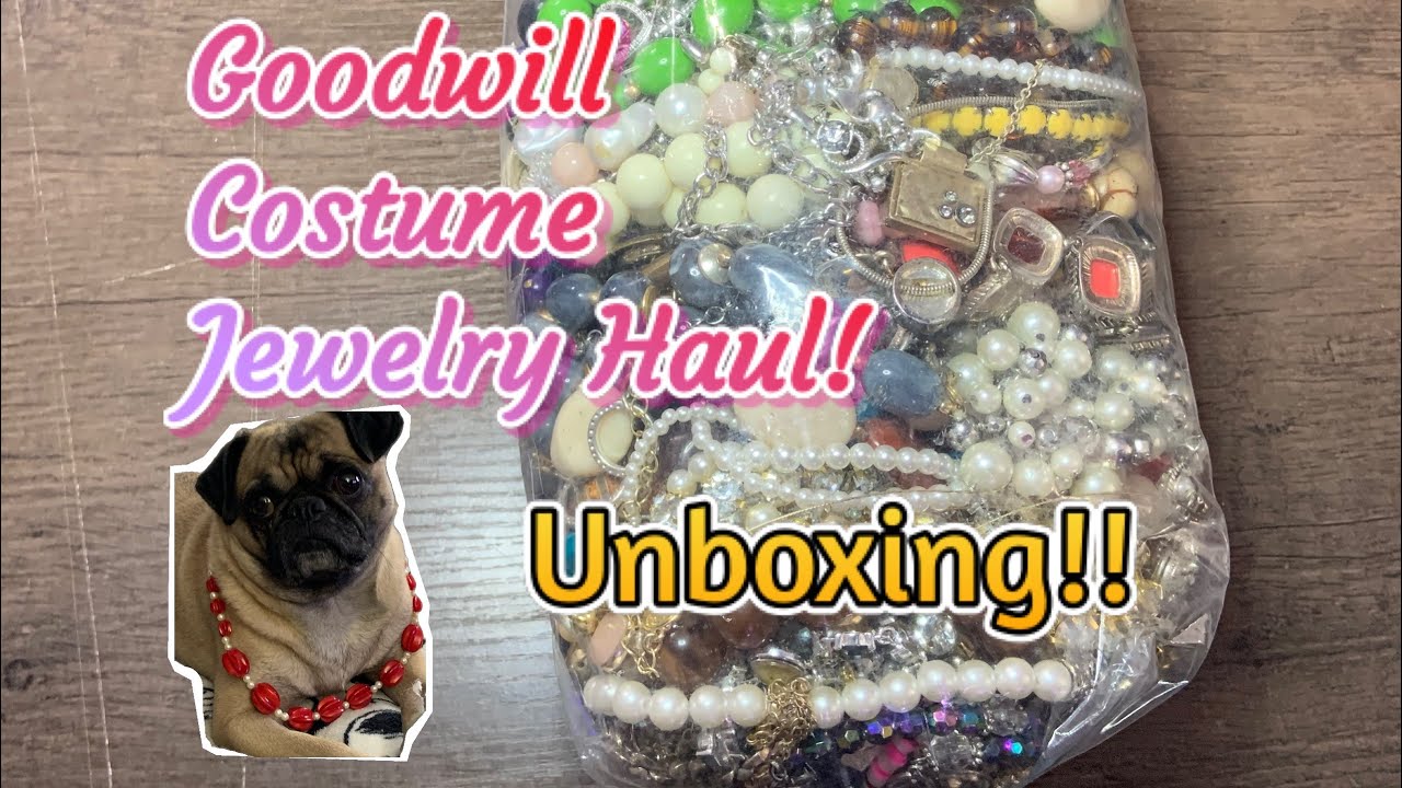 Goodwill Costume Jewelry Grab Bag Haul! 🎉