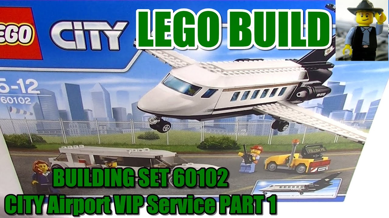 JUST BUILD IT! LEGO CITY Airport VIP Service 60102 Part 1