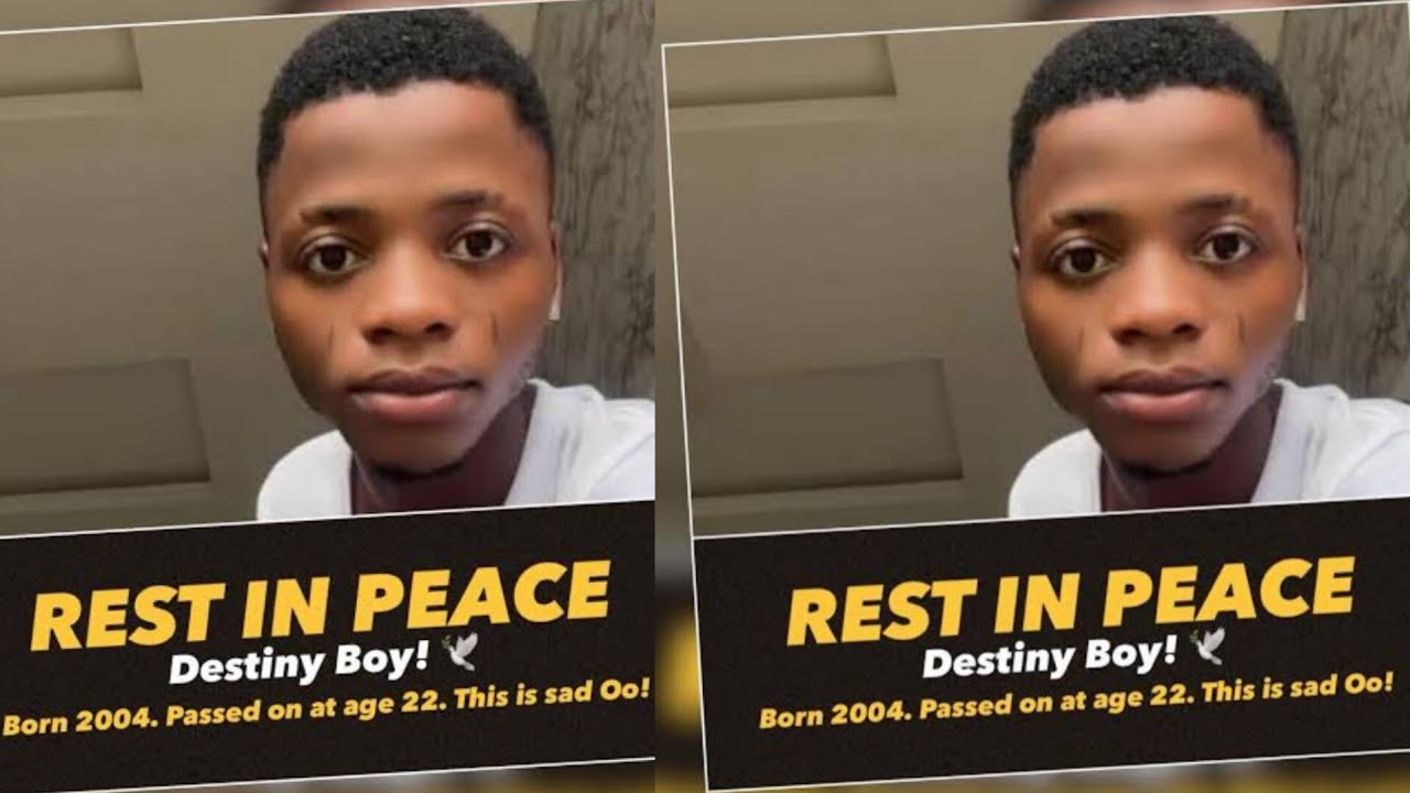 REST IN PEACE DESTINY BOY...