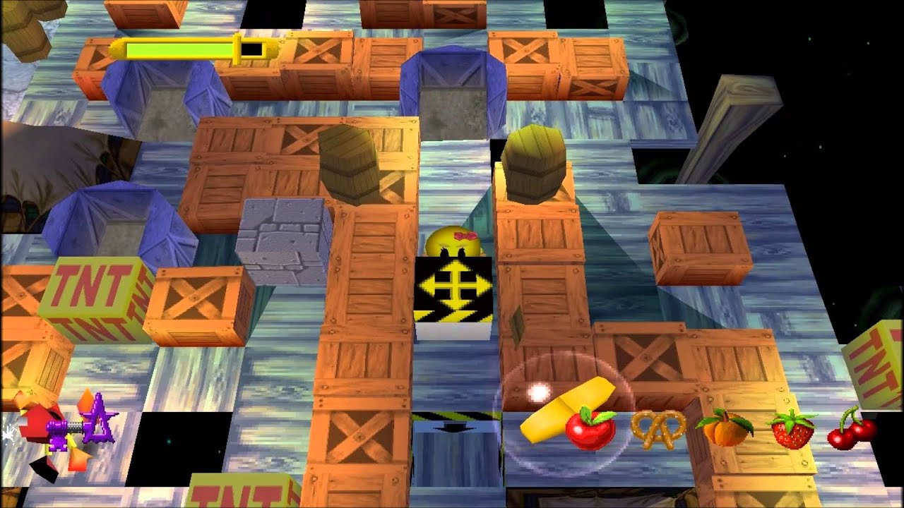 PSX Ms Pac Man Maze Madness Level 8 (Revisit)