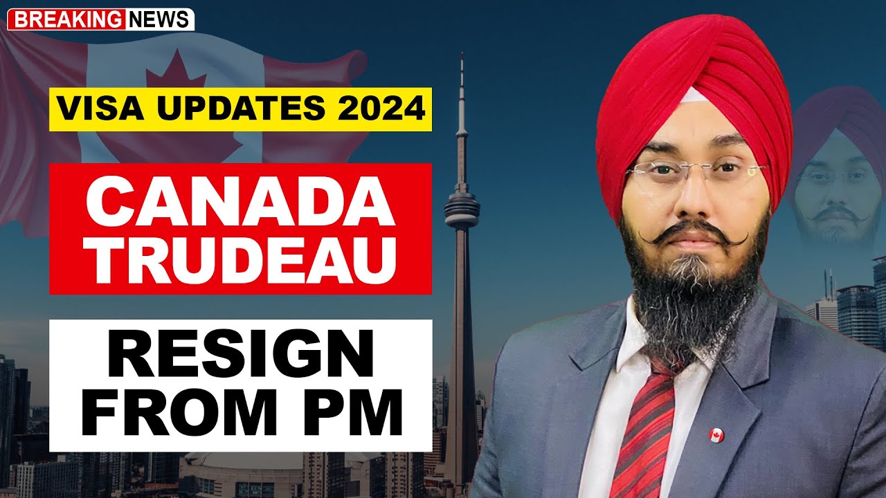 CANADA TRUDEAU RESIGN FROM PM | STUDY VISA UPDATES 2024 | USA CANADA UK