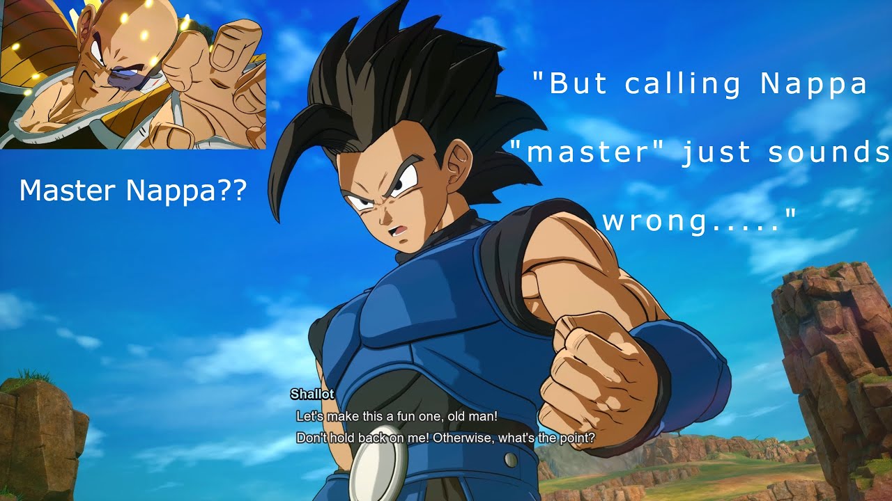 Master Nappa?? Shallot Meets Other Saiyans In Dragon Ball: Sparking! Zero - DB Legends DLC