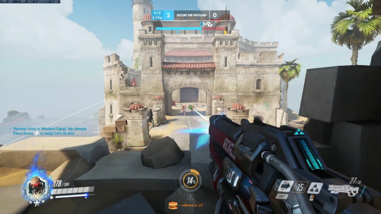 Overwatch Dafran Playing Buffed Soldier = EZ Win For Sure