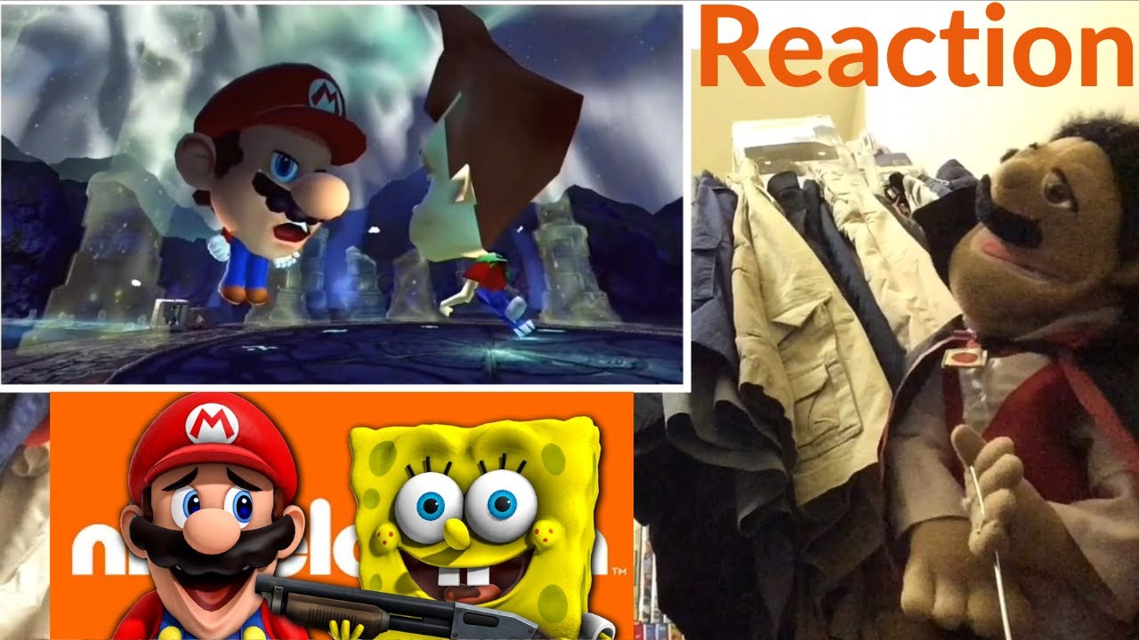 SMG4: If Mario Was in Nickelodeon Reaction (Puppet Reaction)