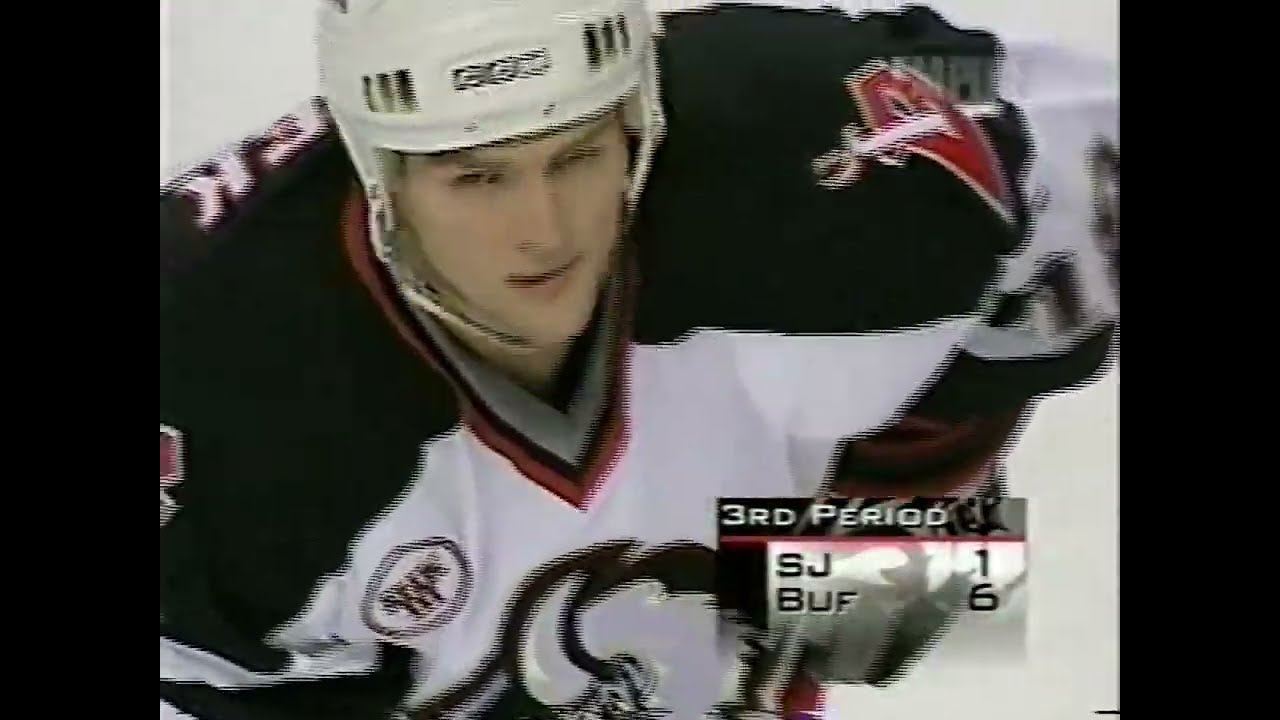 Michal Grosek Goal - Sabres vs. Sharks, 2/16/97