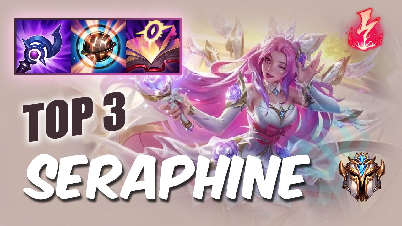 [Wild Rift] Seraphine Top 3 - S12 RUSH Challenger ranked game + build