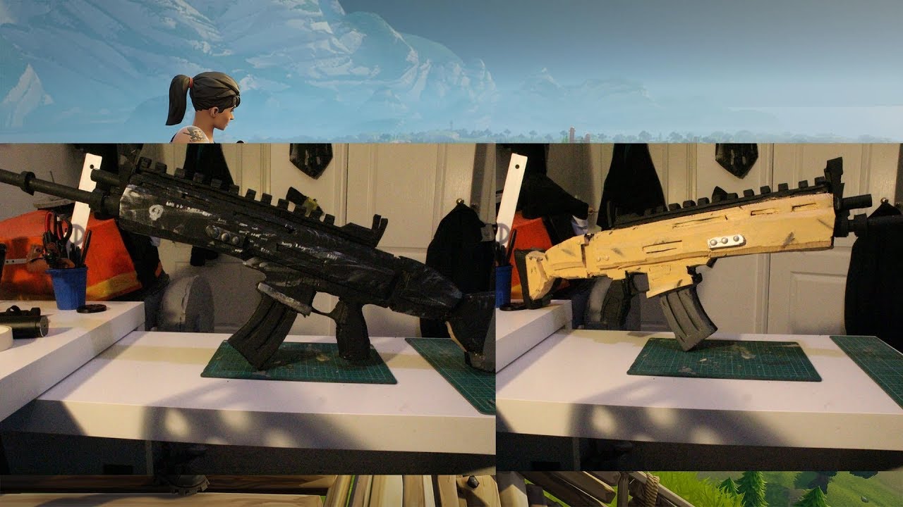 Fortnite Nocturno Scar/ Battle Royale Scar PROP How-To Tutorial