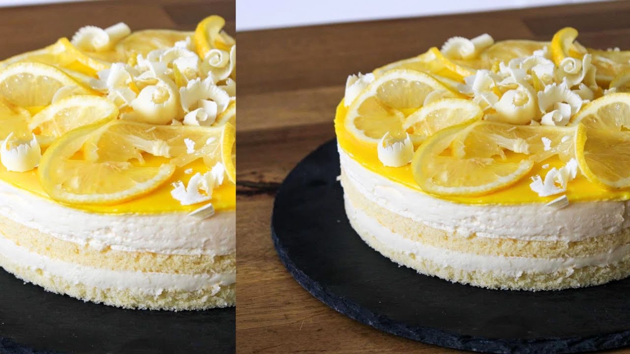 Gâteau au citron délicieux