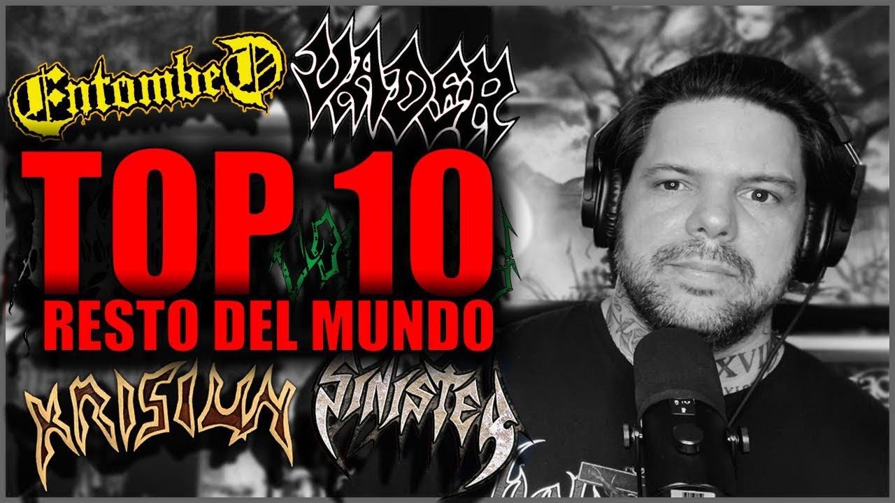 Mis 10 BANDAS favoritas de OLD SCHOOL DEATH METAL (No norteamericanas)