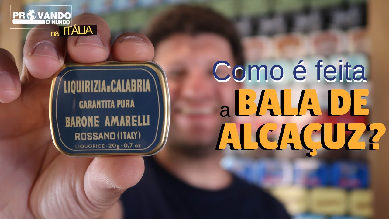 Como é feita a BALA de ALCAÇUZ na Itália! [ LEGENDADO | T13 E35]