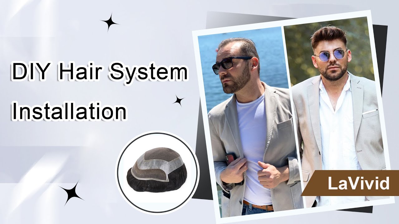 How to Do A Self-installation At Home | Lavivid Simois Hair System