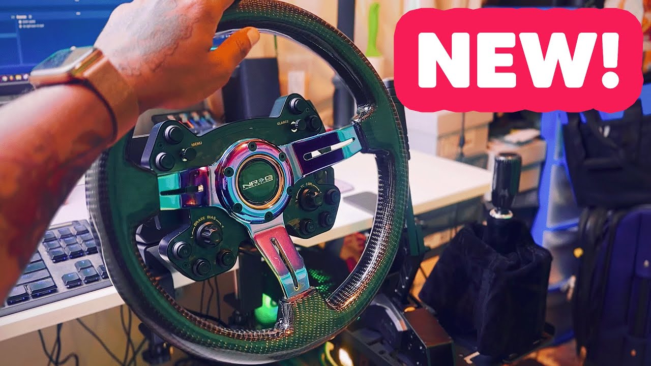 I Got a NEW Direct Drive Wheel for Sim Drifting! | MOZA R9 V2 + CRP2 Pedals